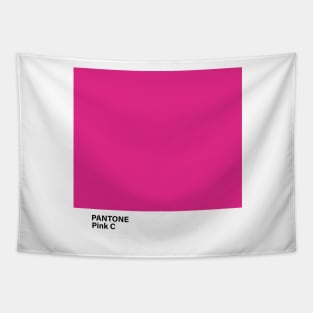 PANTONE Pink C Tapestry