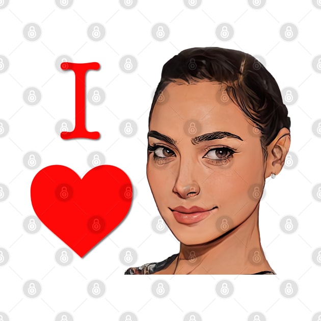 I love Gal Gadot by YourShopping