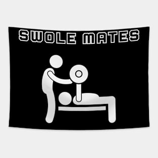 Swole mates Tapestry