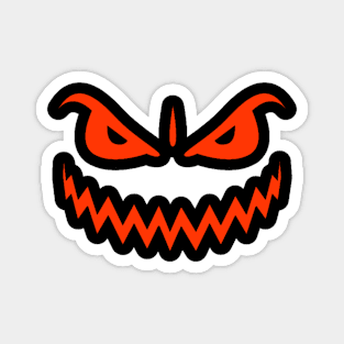 halloween scary face Magnet