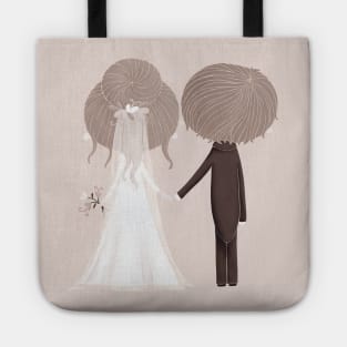 Bride and Groom Tote