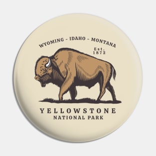 Yellowstone National Park Pin