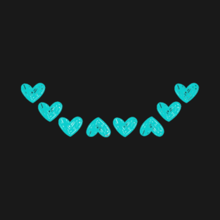 Smiley heart blue T-Shirt