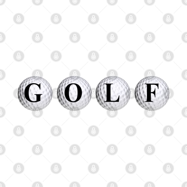 Golf Balls by Ruggeri Collection