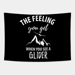 gliding glider pilot Tapestry