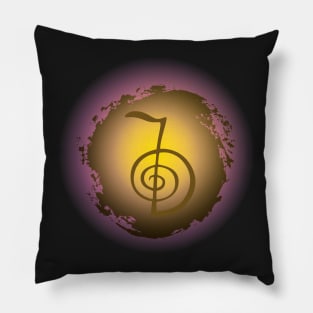 Circle Symbol Cho ku rei Reiki Golden Pillow