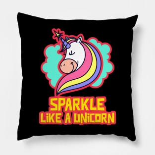 Sparkle Like A Unicorn | Cute Baby Pillow