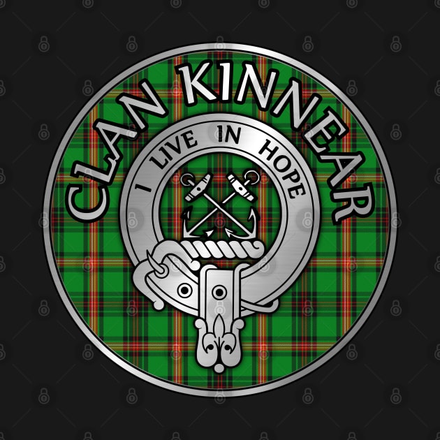 Clan Kinnear Crest & Tartan by Taylor'd Designs
