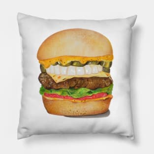 Hamburger Lover Pillow