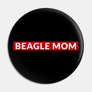 Beagle Mom Pin