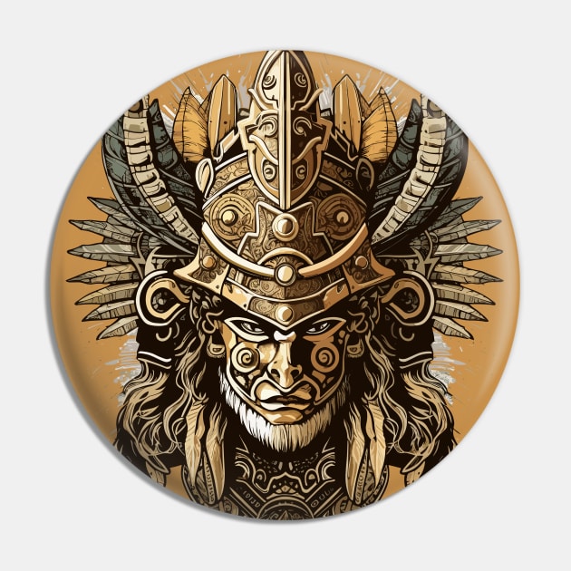 Warrior helmet Pin by siriusreno