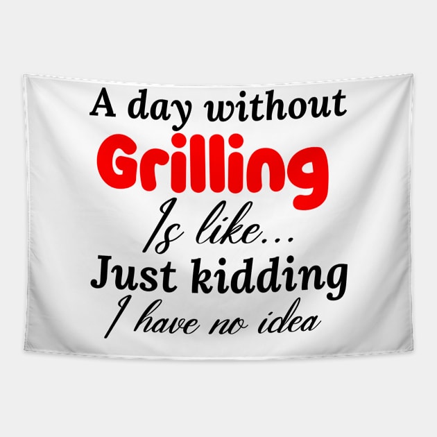 grilling Tapestry by Design stars 5