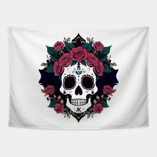 Day of the Dead Skull 08 Tapestry