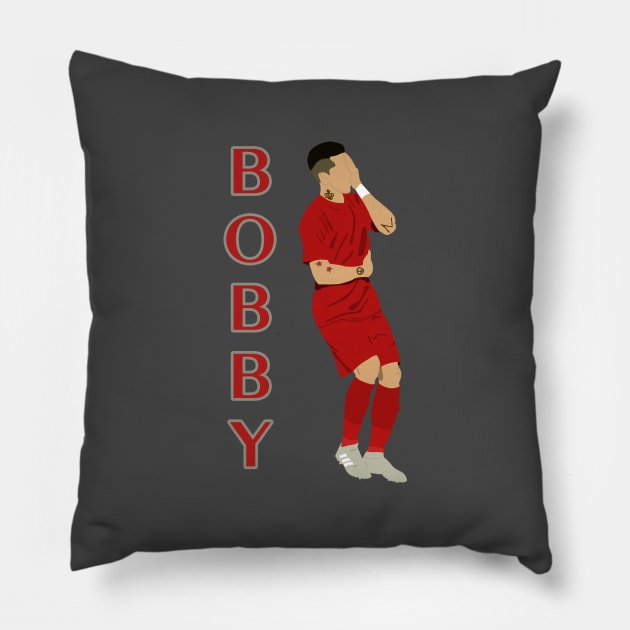Roberto Firmino celebration Vs PSG Pillow by StonedDesigner