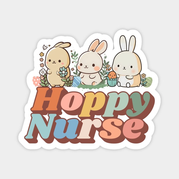 Hoppy Nurse - NICU Team Magnet by SergioCoelho_Arts