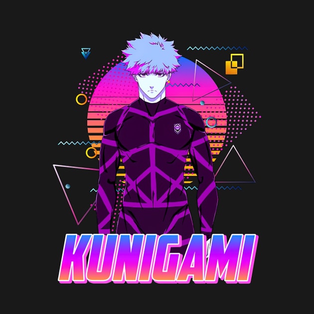 Rensuke Kunigami Retro Art by CarolIrvine