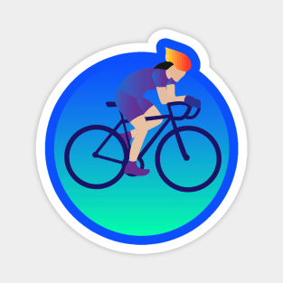 Cyclist Magnet