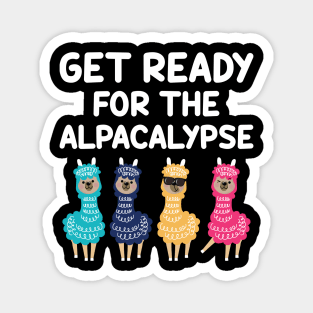 Alpacalypse Alpaca Apocalypse Magnet