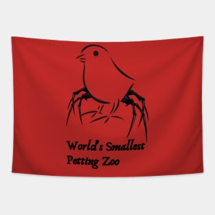 World's Smallest Petting Zoo Tapestry