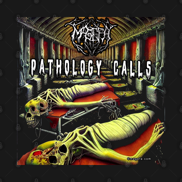 Pathology Calls -Centered Logo -Alt 2 by MAGEFA- Merch Store on TEEPUBLIC