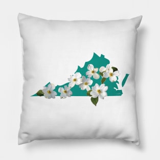 Virginia Dogwood Pillow