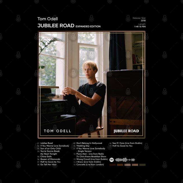 Tom Odell - Jubilee Road Tracklist Album by 80sRetro