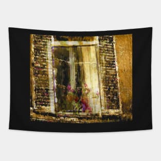 Old french window in the provence Tapestry