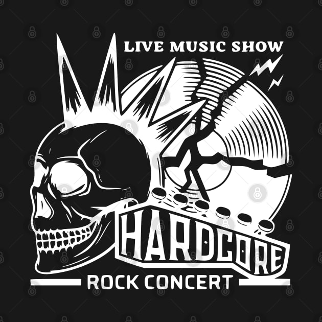 Hardcore Rock Fest by Lifeline/BoneheadZ Apparel