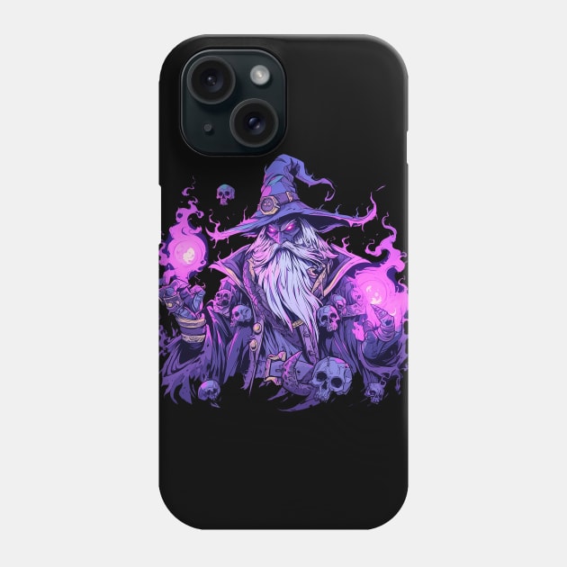 evil wizard Phone Case by peterdora