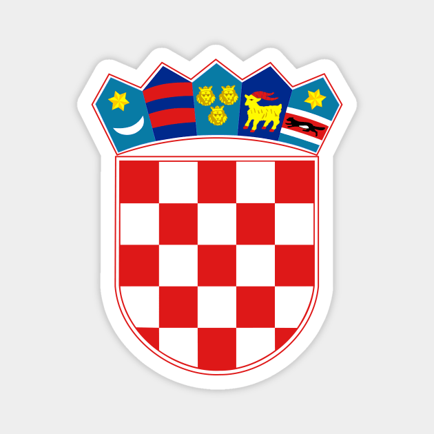 Croatia Coat of Arms Magnet by Yesteeyear