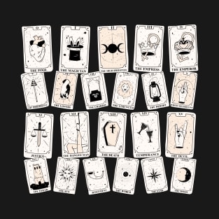 Tarot Cards design T-Shirt