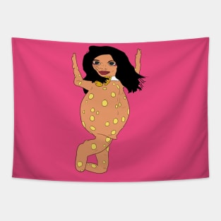 Blobby Björk Tapestry