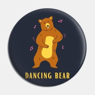 Dancing Bear Pin