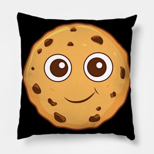 Chocolate Chip Cookie Kawaii Cute Cookie Pillow