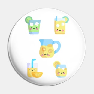 Cute lemonade - Kawaii lemonade - Lemonade squad Pin