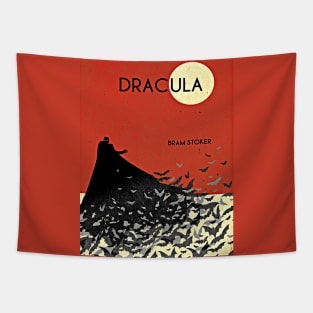 Dracula Book Cover Art Tapestry
