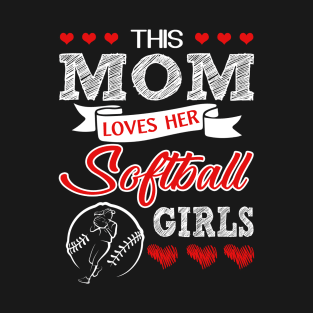 This Mom Loves Her Softball Player T-Shirt