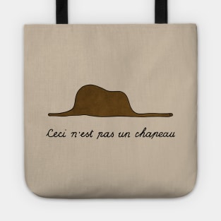 This is not a hat Tote