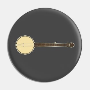 Banjo Open Back Old Time Clawhammer Style Pin