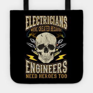 Electricians Funny Quotes Electrician Humor Sayings Gift Tote