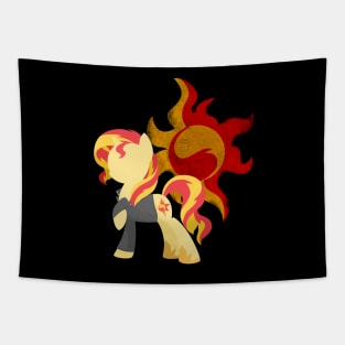 Sunset Silhouette Tapestry