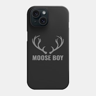 MOOSE BOY GREY Phone Case