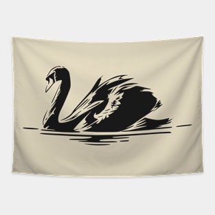 Black swan Tapestry