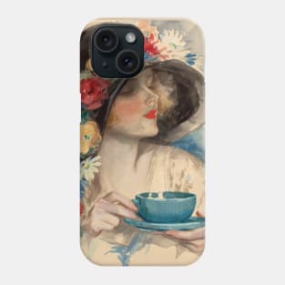 Vintage Poster: Coffee Is Always A Good Idea Phone Case