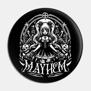Mayhem // Horror Fan Art Pin