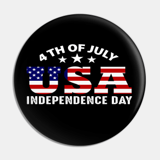 4th of July 1776  American independence day design Pin