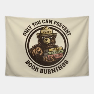 Only You Can Prevent Book Burnings Tapestry