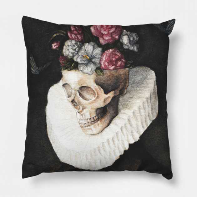 Skull Pillow by mikekoubou