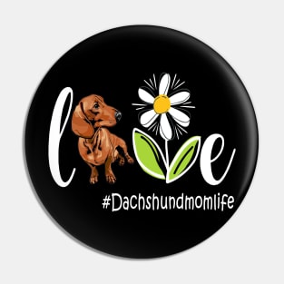 Dachshund Mothers Day 2021-Dachshund mom life Funny Mom Dog Pin