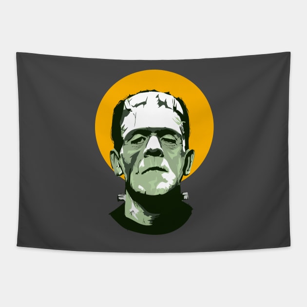 Frankenstein Tapestry by Colodesign